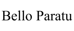 BELLO PARATU trademark