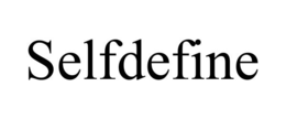 SELFDEFINE trademark