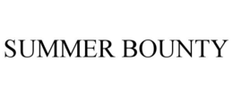 SUMMER BOUNTY trademark