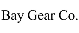 BAY GEAR CO. trademark
