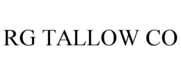 RG TALLOW CO trademark