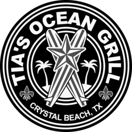 TIA'S OCEAN GRILL CRYSTAL BEACH, TX trademark