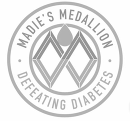 MM MADIE'S MEDALLION ∙ DEFEATING DIABETES ∙ trademark