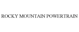 ROCKY MOUNTAIN POWERTRAIN trademark