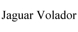 JAGUAR VOLADOR trademark
