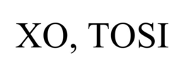 XO, TOSI trademark