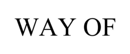WAY OF trademark