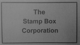 THE STAMP BOX CORPORATION trademark