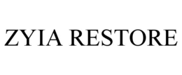 ZYIA RESTORE trademark