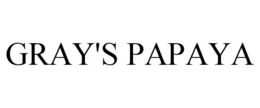 GRAY'S PAPAYA trademark