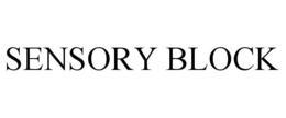 SENSORY BLOCK trademark
