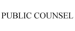 PUBLIC COUNSEL trademark