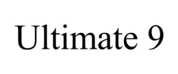 ULTIMATE 9 trademark