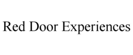 RED DOOR EXPERIENCES trademark