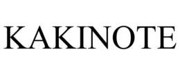 KAKINOTE trademark