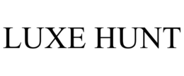 LUXE HUNT trademark