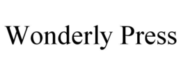 WONDERLY PRESS trademark