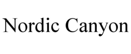 NORDIC CANYON trademark