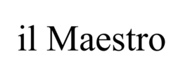 IL MAESTRO trademark