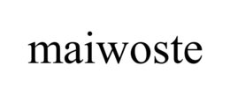 MAIWOSTE trademark