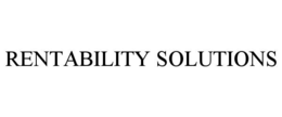 RENTABILITY SOLUTIONS trademark