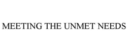 MEETING THE UNMET NEEDS trademark