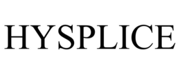 HYSPLICE trademark