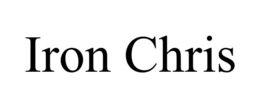 IRON CHRIS trademark