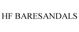 HF BARESANDALS trademark