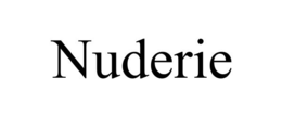 NUDERIE trademark