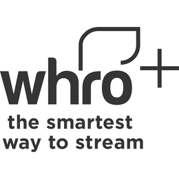 WHRO + THE SMARTEST WAY TO STREAM trademark