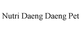 NUTRI DAENG DAENG PET trademark