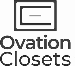OVATION CLOSETS trademark