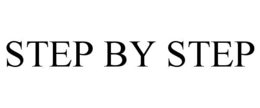 STEP BY STEP trademark
