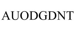 AUODGDNT trademark