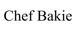 CHEF BAKIE trademark