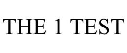 THE 1 TEST trademark