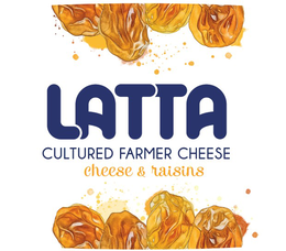 LATTA CULTURED FARMER CHEESE CHEESE & RAISINS trademark