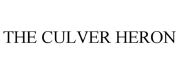 THE CULVER HERON trademark