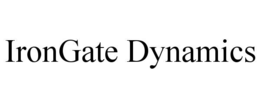 IRONGATE DYNAMICS trademark