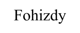 FOHIZDY trademark