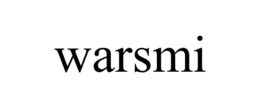 WARSMI trademark