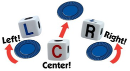 LCR LEFT! CENTER! RIGHT! trademark
