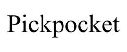 PICKPOCKET trademark