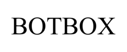BOTBOX trademark