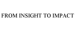 FROM INSIGHT TO IMPACT trademark