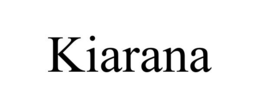 KIARANA trademark