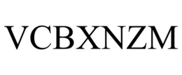 VCBXNZM trademark