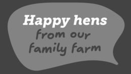 HAPPY HENS FROM OUR FAMILY FARM trademark