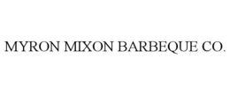 MYRON MIXON BARBEQUE CO. trademark